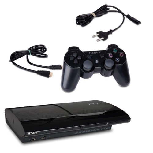 Console ps3 super slim - super,