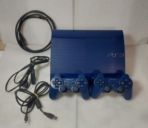 Playstation super slim - super, blue