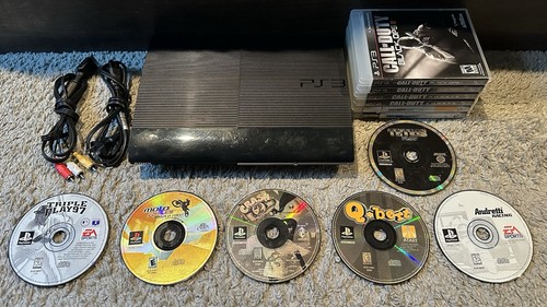 Console ps3 super slim 250gb - super,